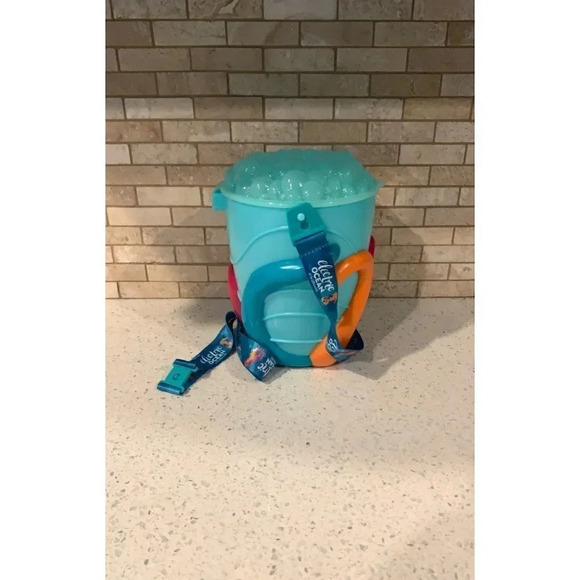 SeaWorld Electric Ocean Popcorn Bucket fb - Picture 4 of 7